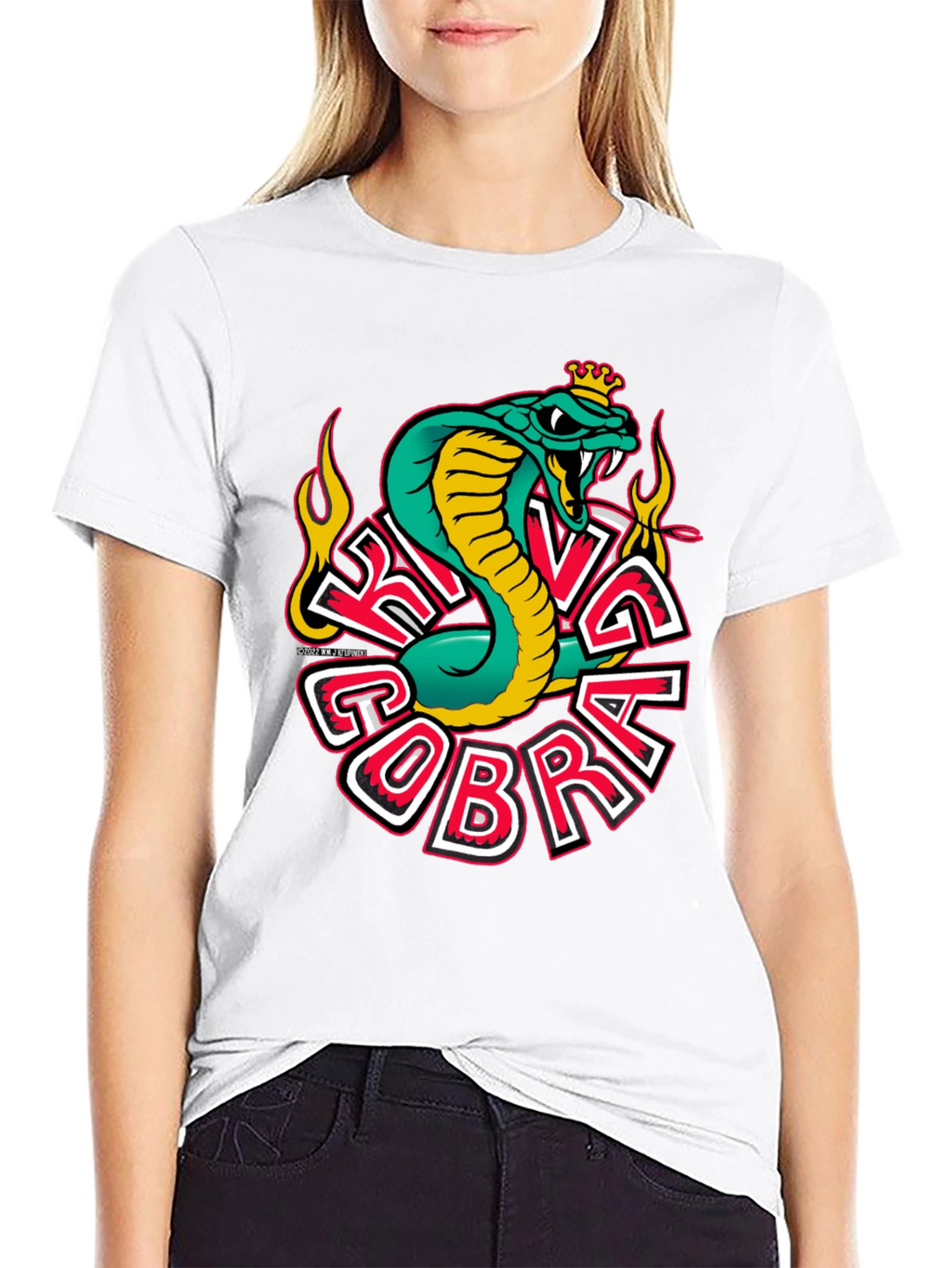 King Cobra Graphic T-Shirt - Mens Black Tee