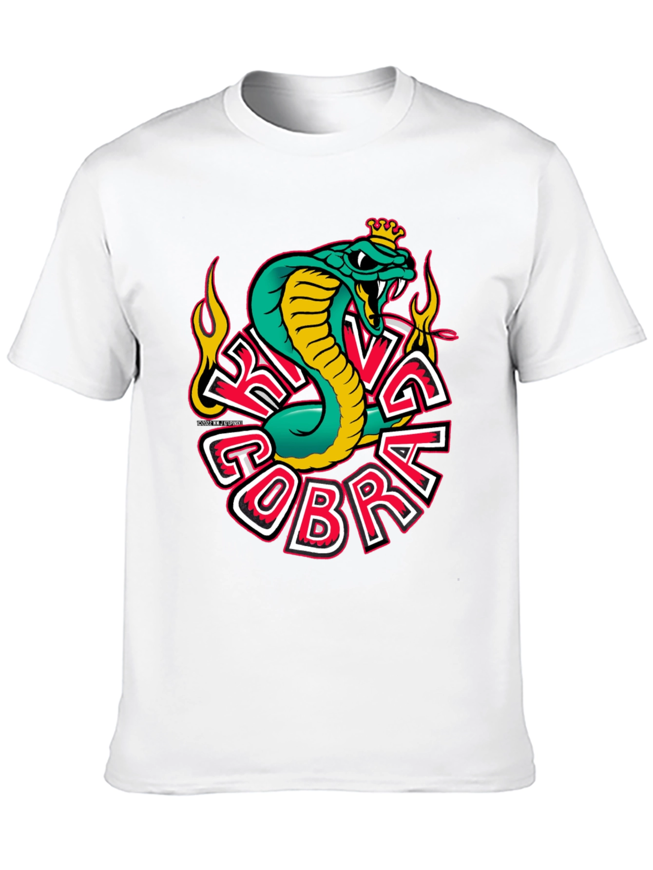 King Cobra Graphic T-Shirt - Mens Black Tee