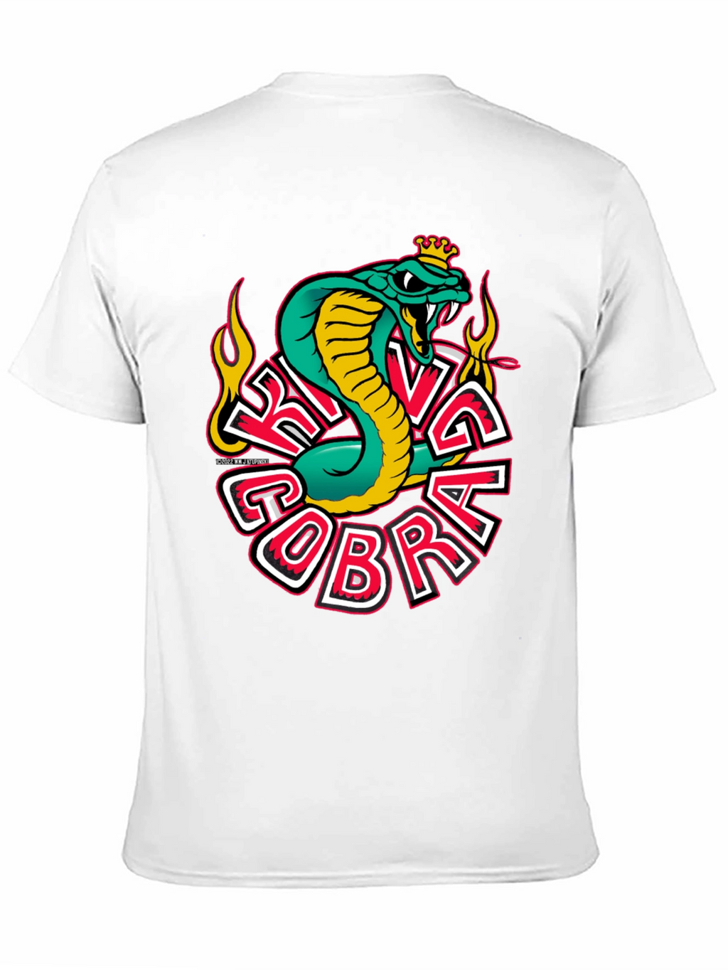 King Cobra Graphic T-Shirt - Mens Black Tee