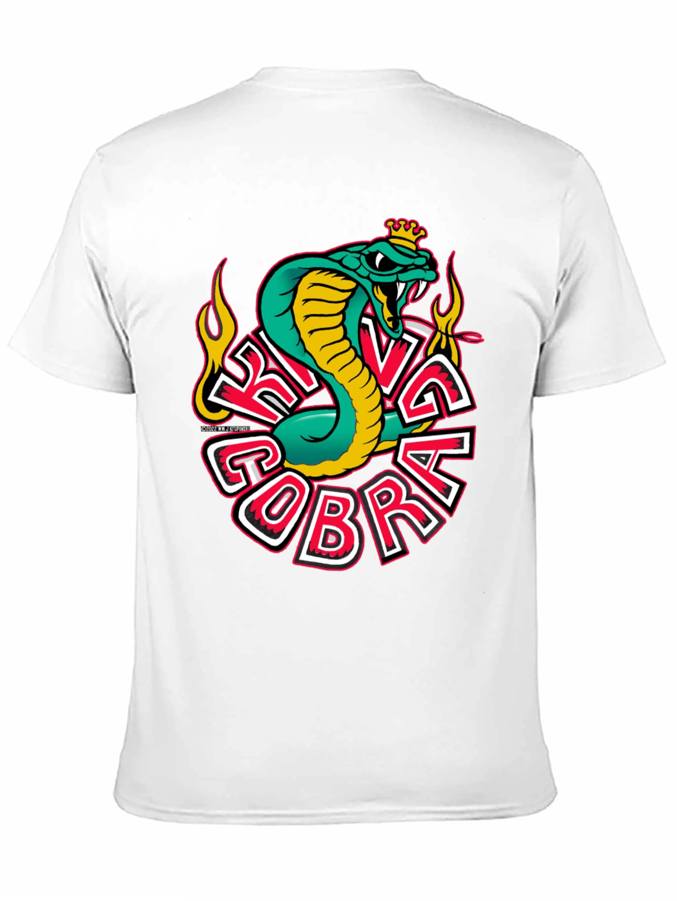 King Cobra Graphic T-Shirt - Mens Black Tee