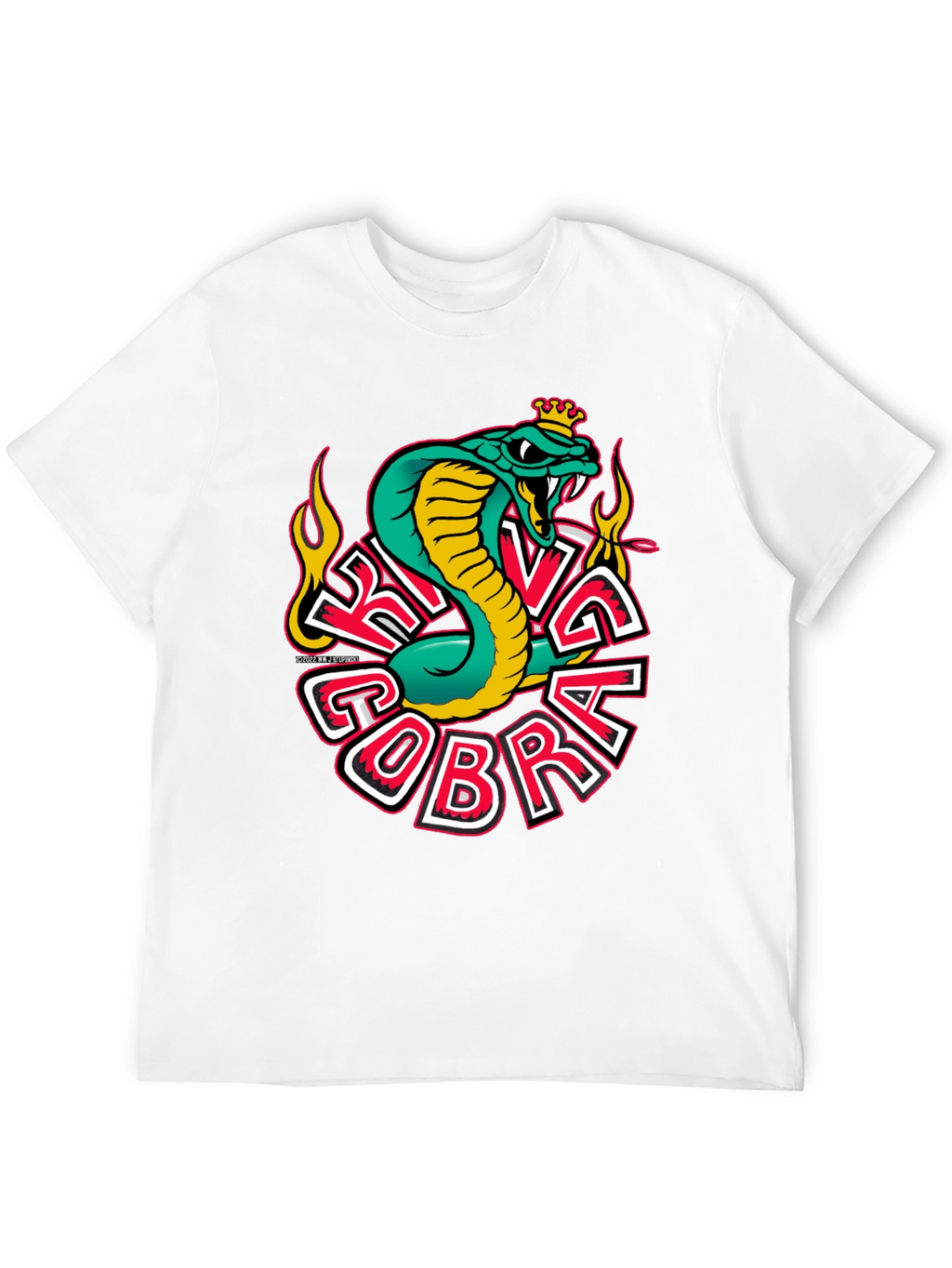 King Cobra Graphic T-Shirt - Mens Black Tee