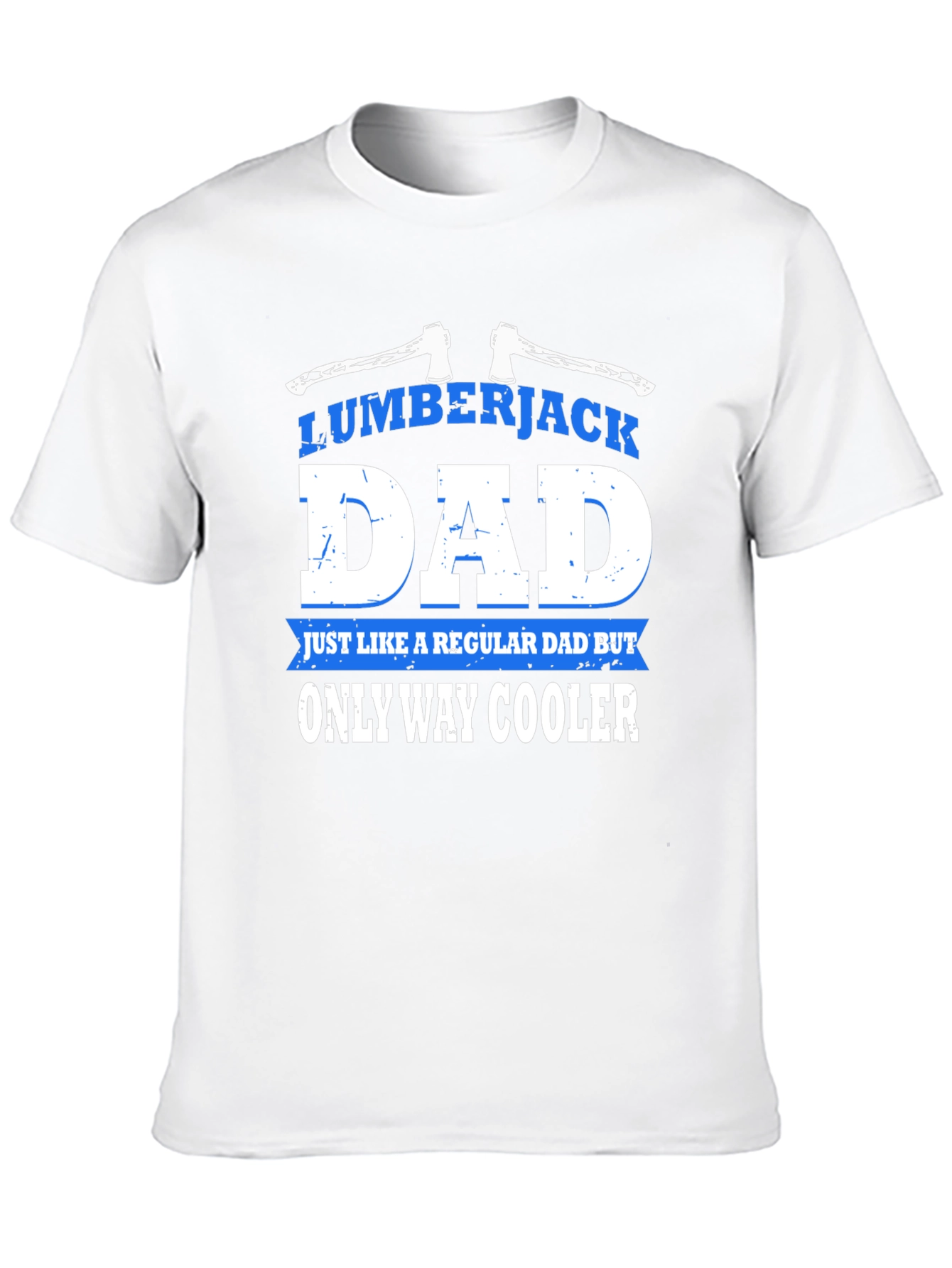 Lumberjack Dad Graphic T-Shirt - Cool Fathers Day Gift