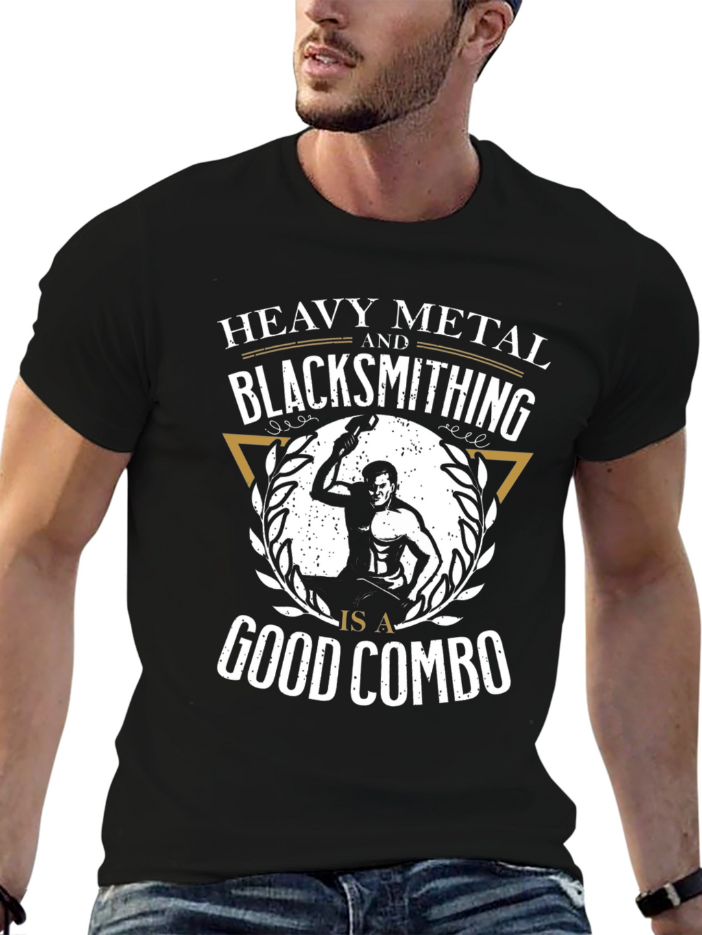 Heavy Metal Blacksmithing Good Combo T-Shirt