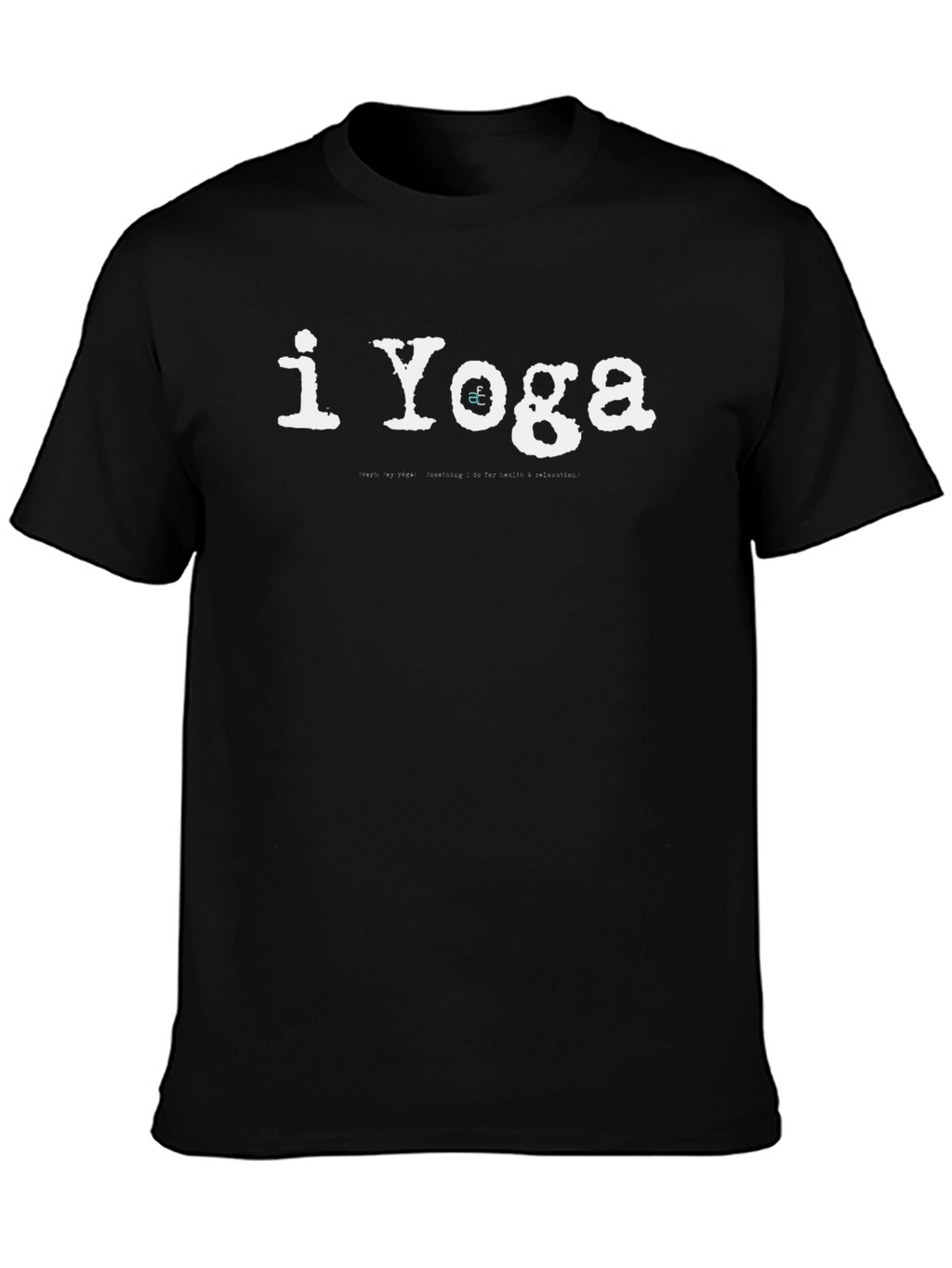 I Yoga Black T-Shirt