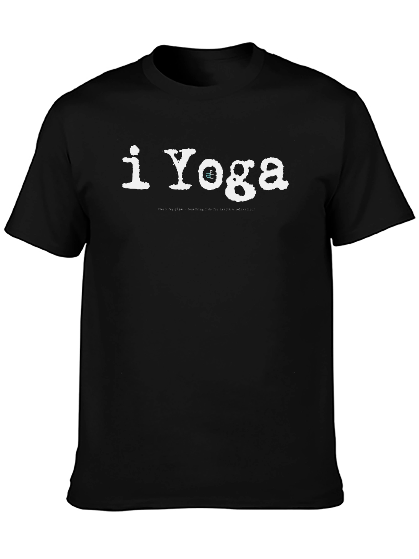 I Yoga Black T-Shirt