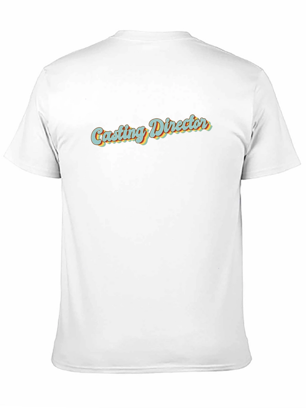 Casting Director Retro Style Black T-Shirt