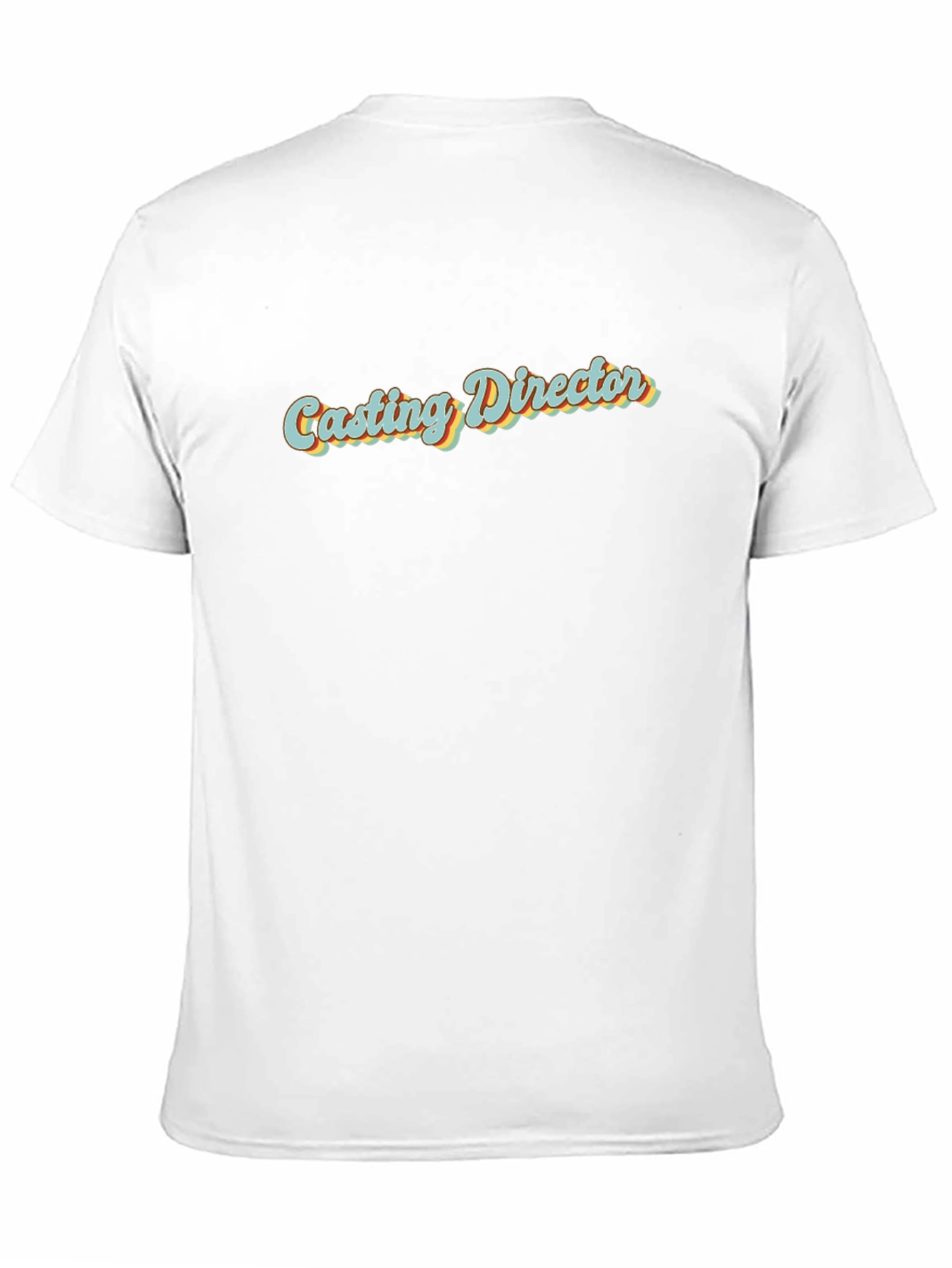 Casting Director Retro Style Black T-Shirt
