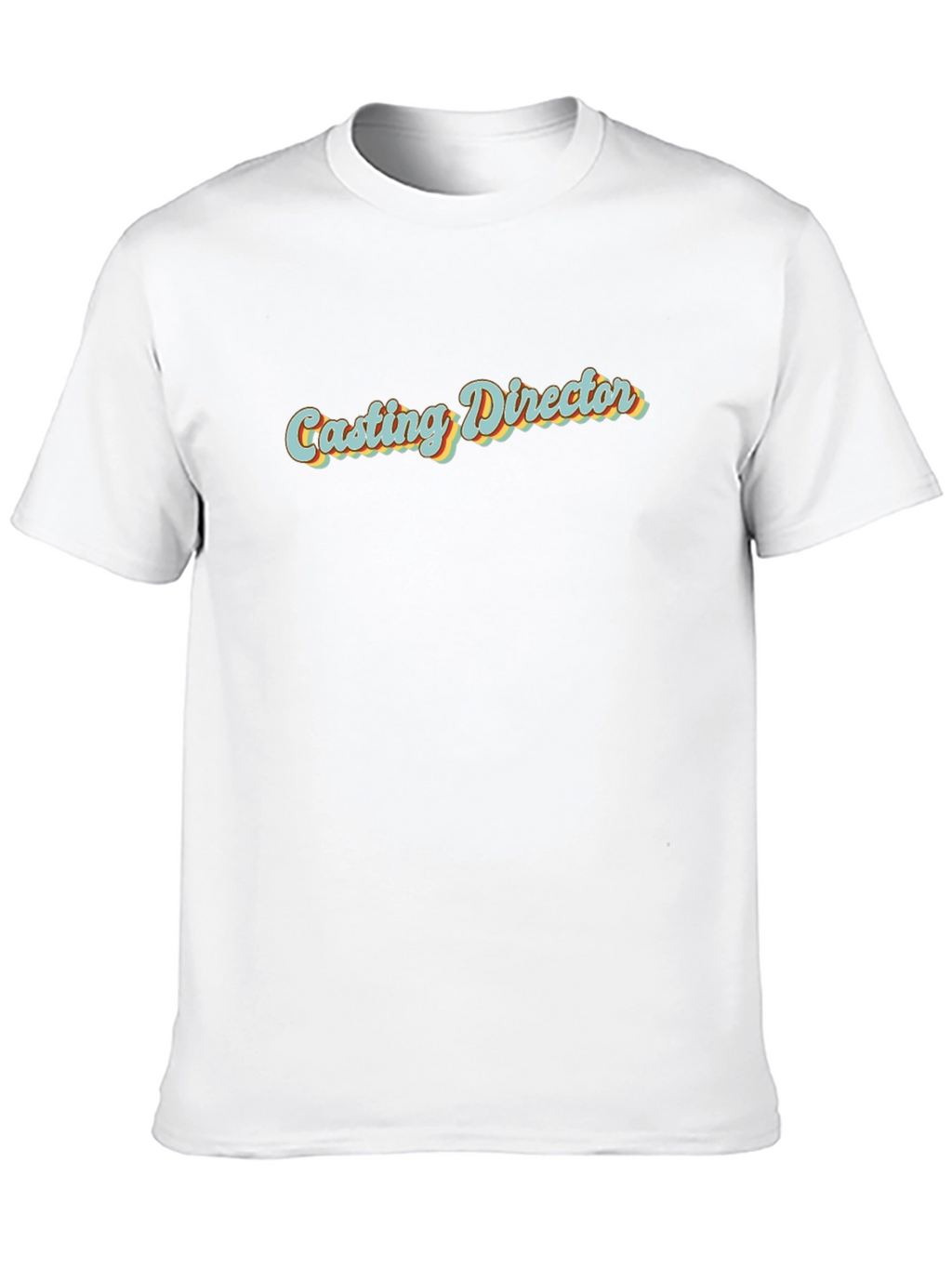Casting Director Retro Style Black T-Shirt
