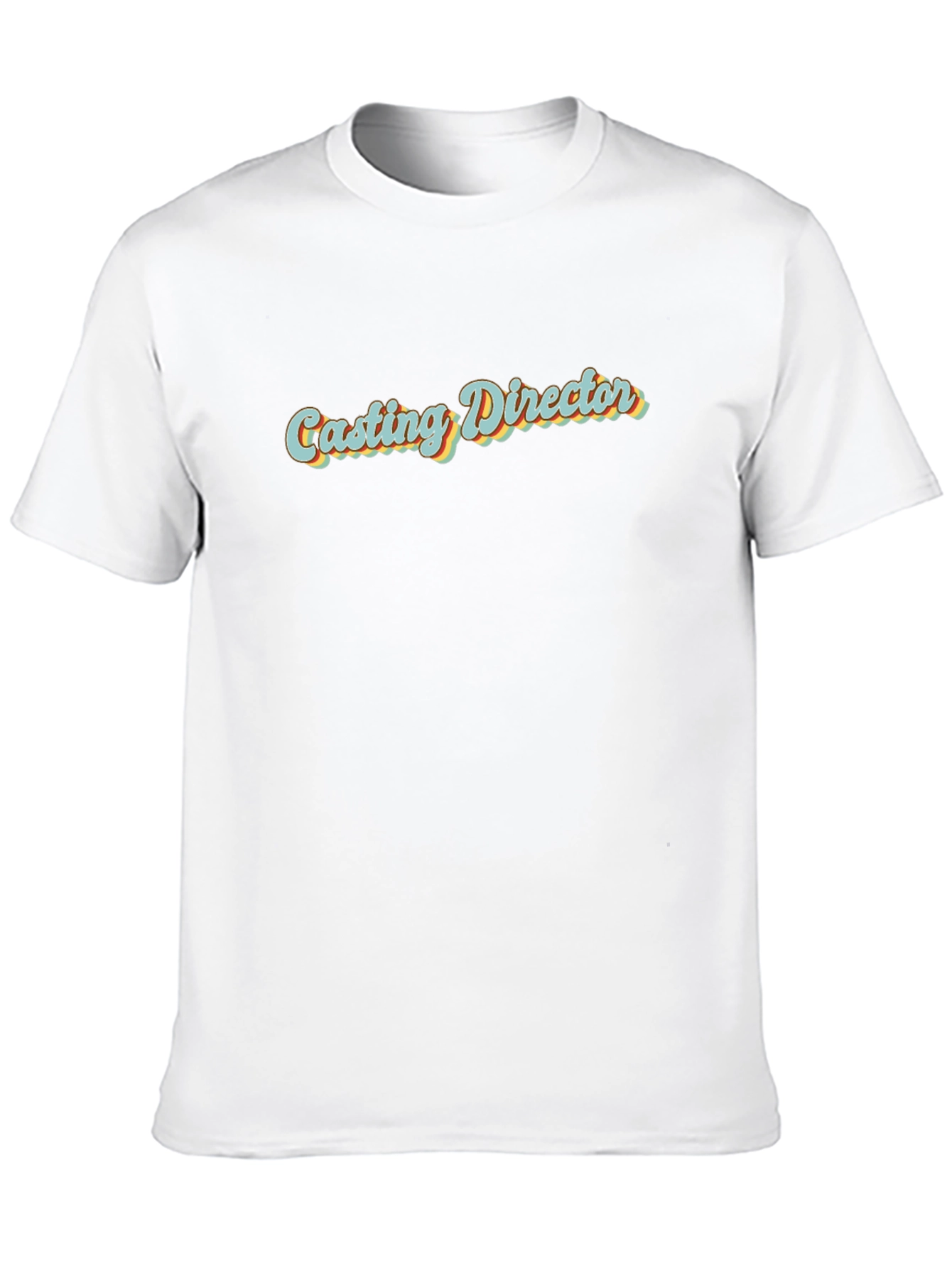 Casting Director Retro Style Black T-Shirt
