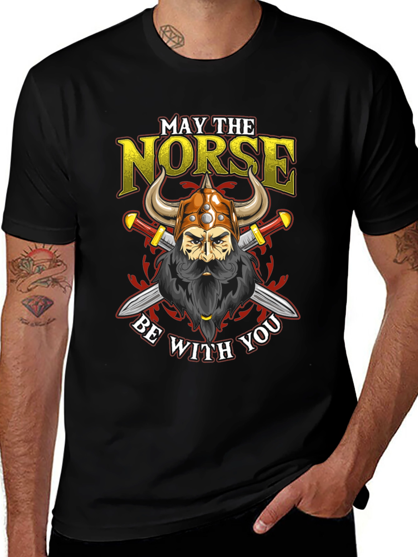May the Norse Be With You Graphic Tee