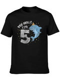 Yee-Haw Im 5 Shark Birthday Tee