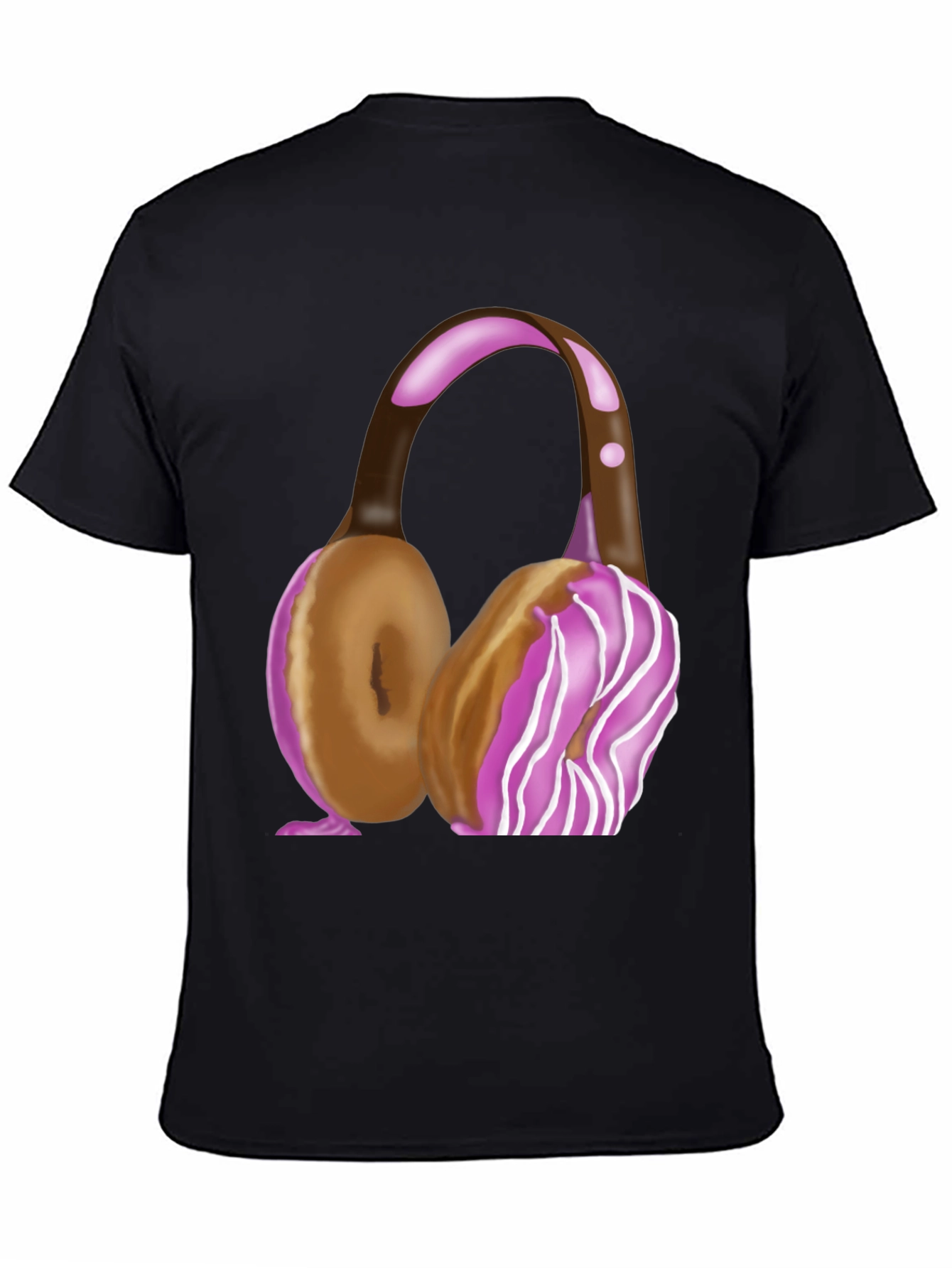 Doughnut Headphones T-Shirt - Sweet Style!
