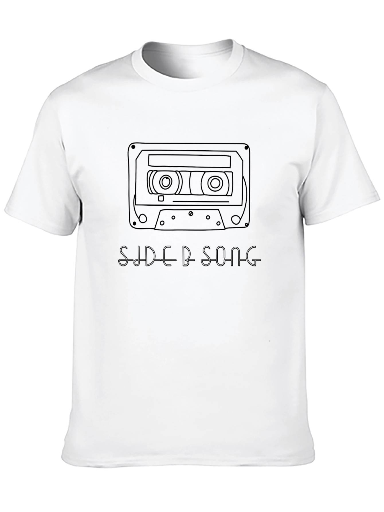 Side B Song Cassette Tape Graphic T-Shirt