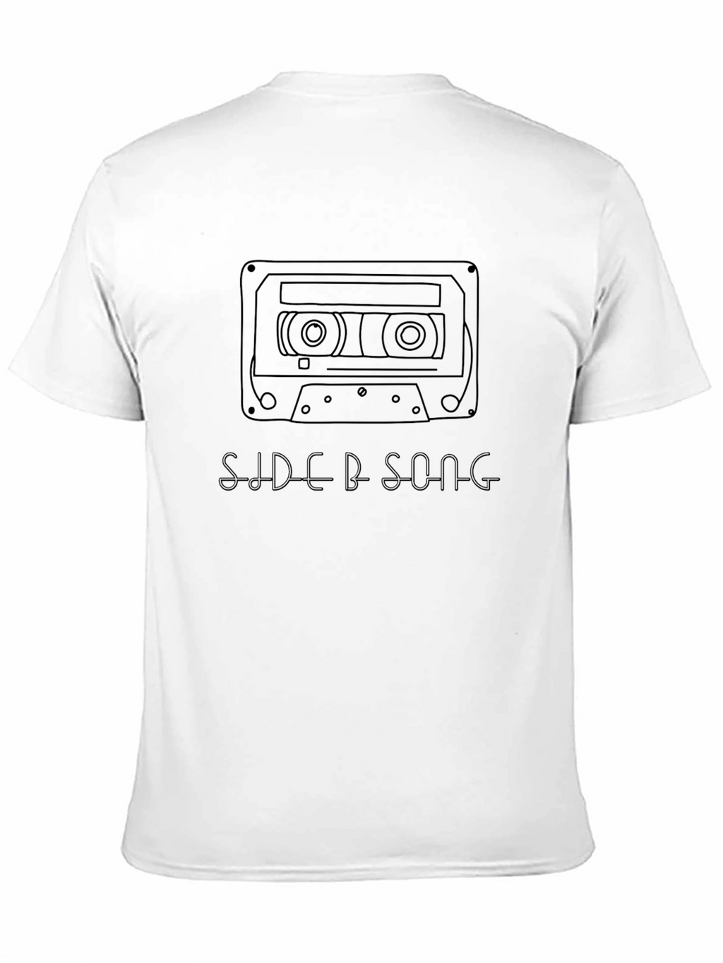 Side B Song Cassette Tape Graphic T-Shirt