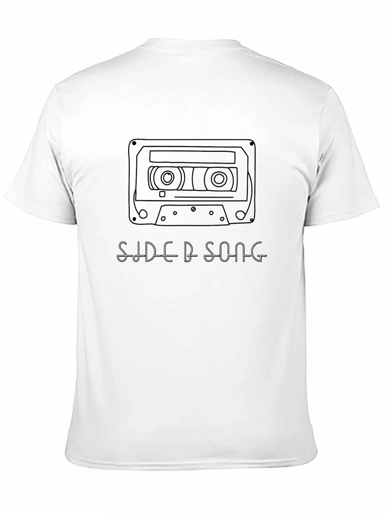 Side B Song Cassette Tape Graphic T-Shirt