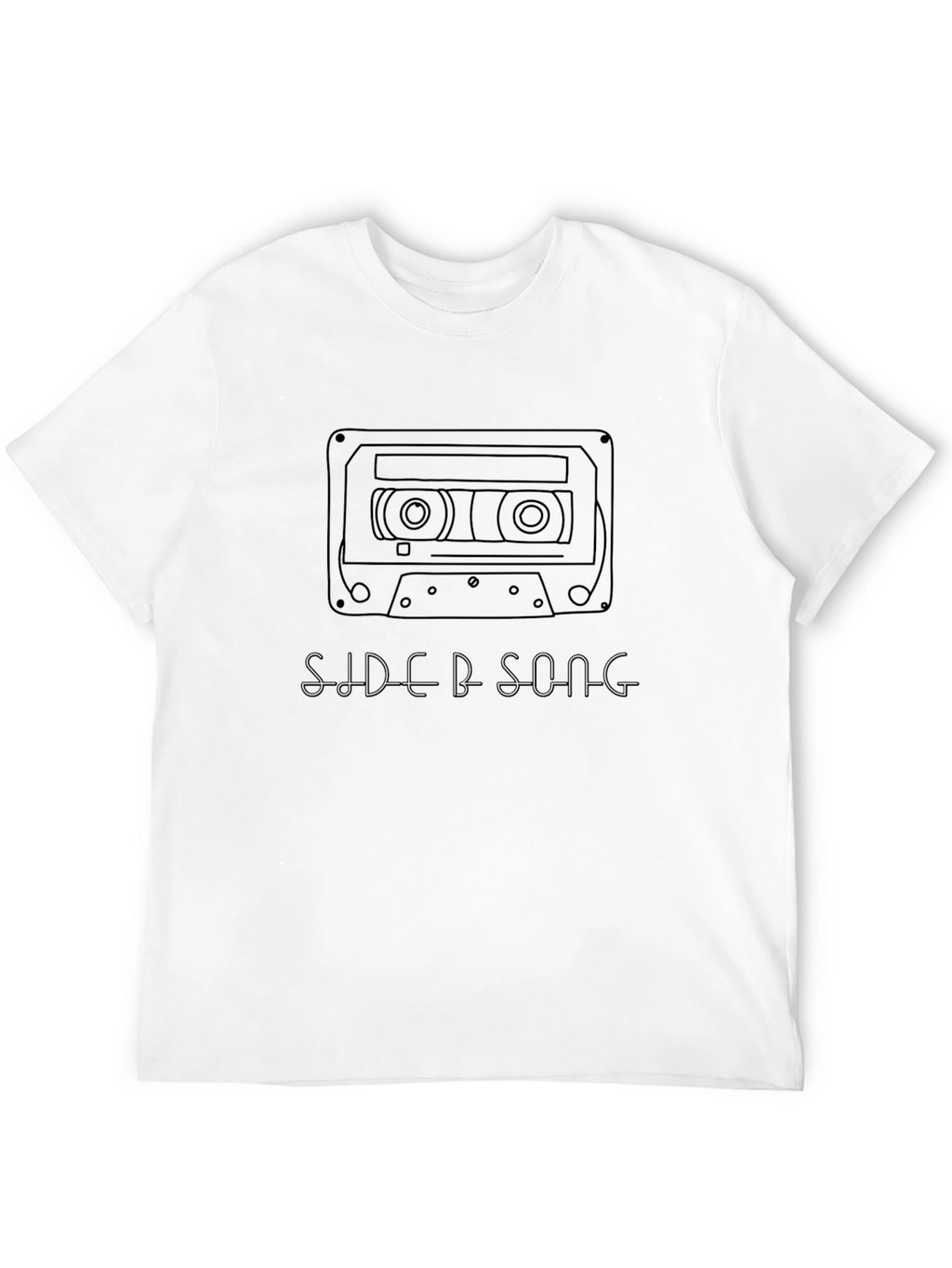 Side B Song Cassette Tape Graphic T-Shirt