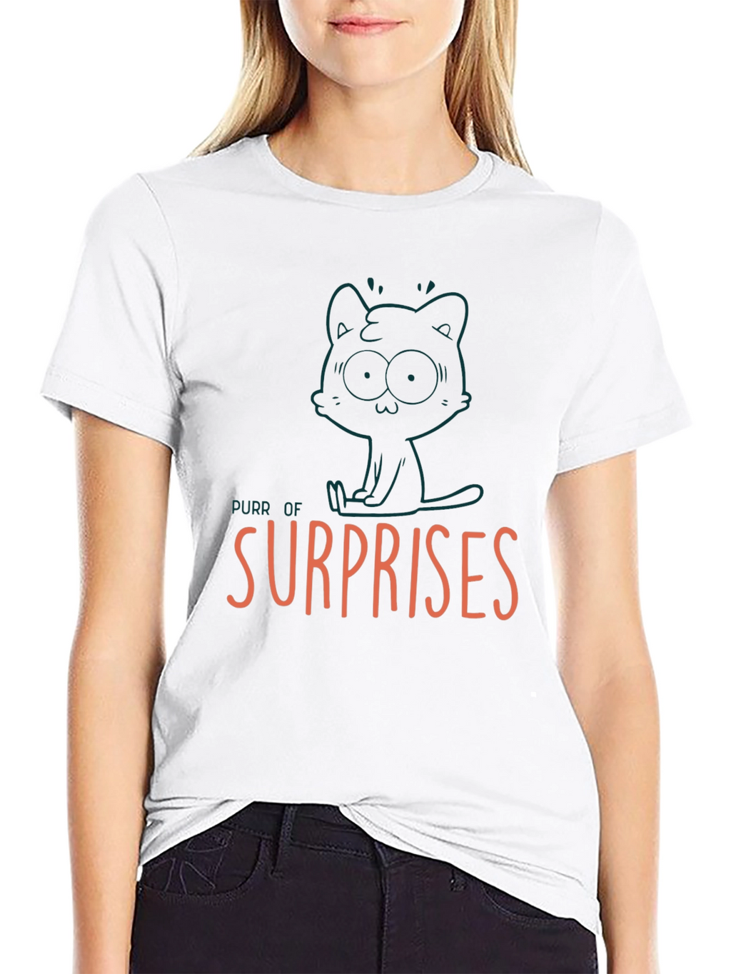Purr of Surprises Graphic Tee