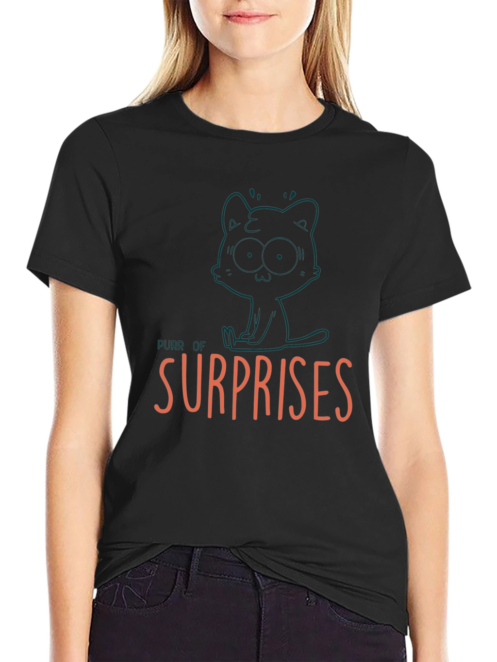 Purr of Surprises Graphic Tee