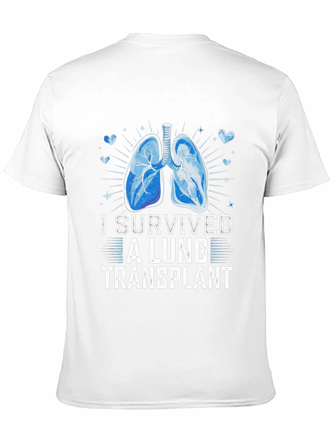 Lung Transplant Survivor Graphic T-Shirt