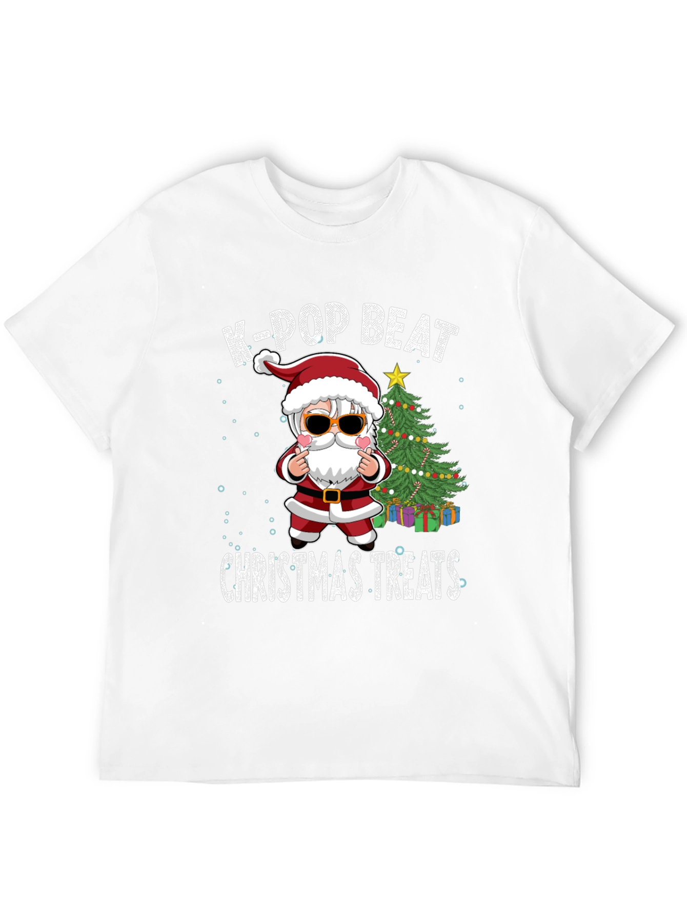 K-Pop Beat Christmas Treats Graphic Tee