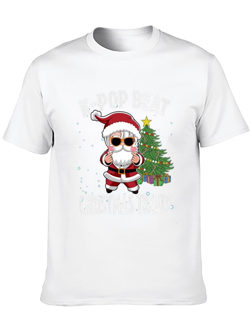 K-Pop Beat Christmas Treats Graphic Tee