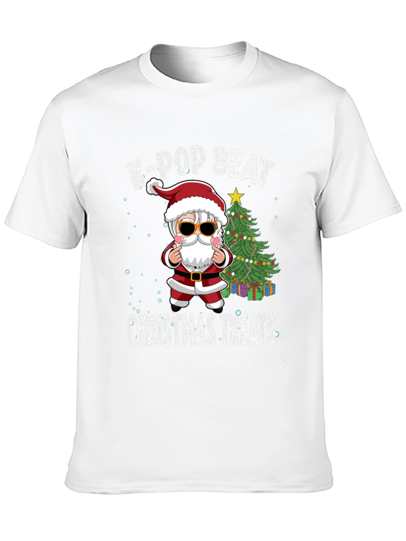 K-Pop Beat Christmas Treats Graphic Tee
