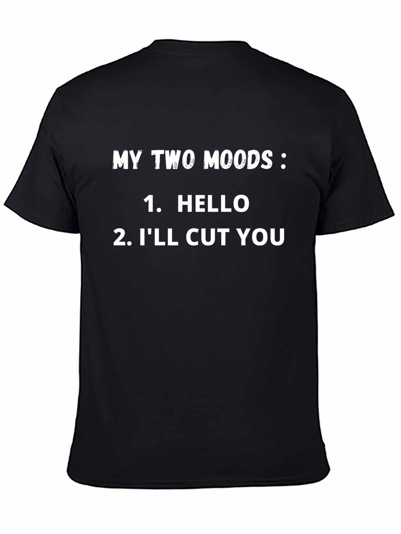 My Two Moods Graphic Tee - Humor T-Shirt