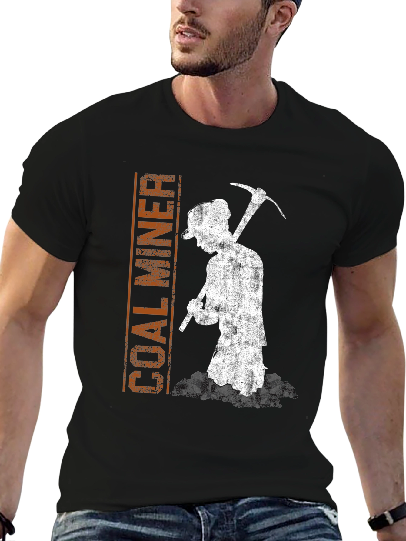 Coal Miner Graphic T-Shirt