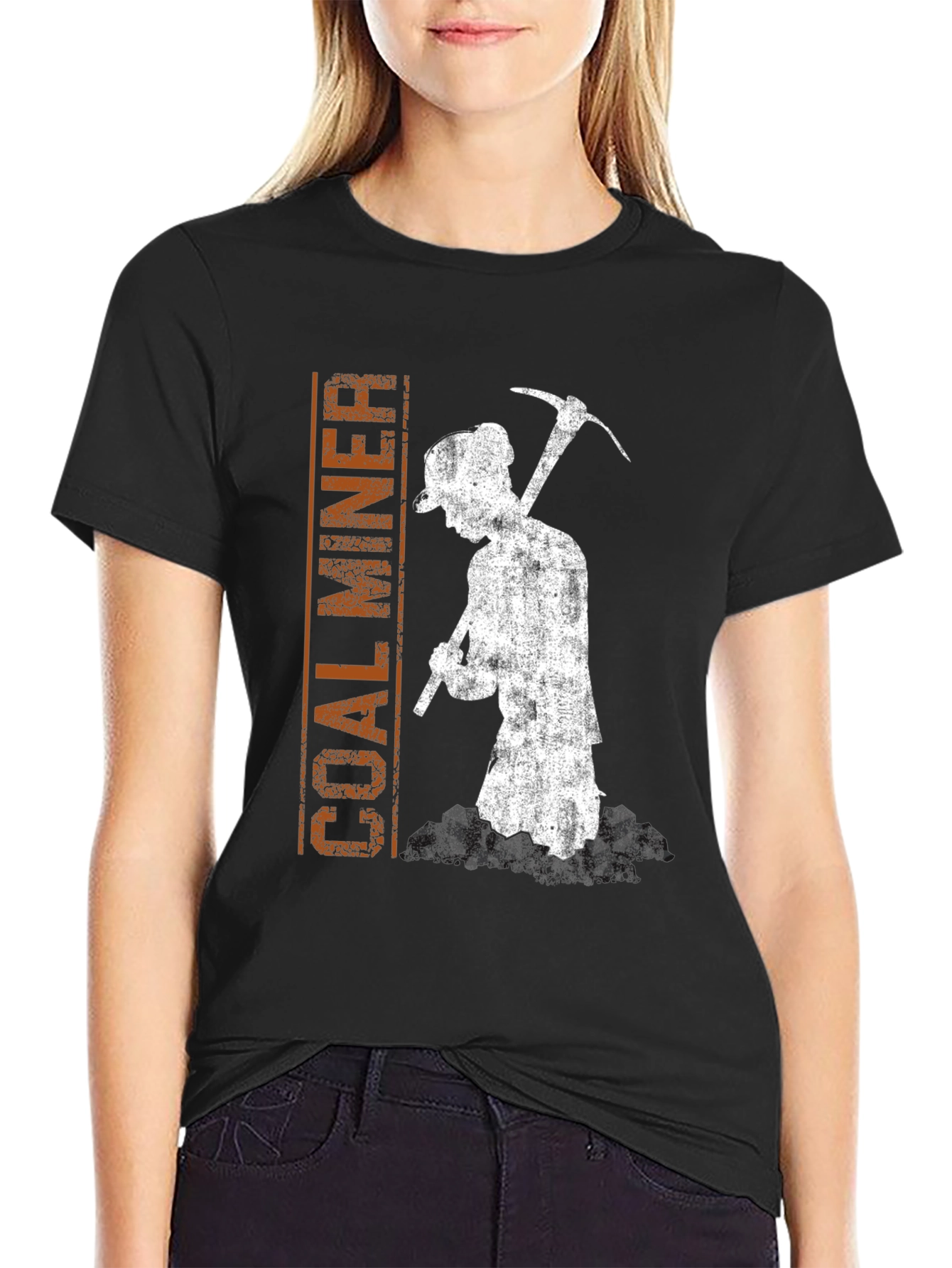 Coal Miner Graphic T-Shirt