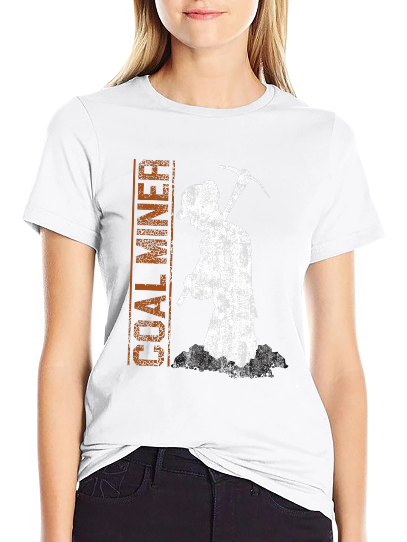 Coal Miner Graphic T-Shirt