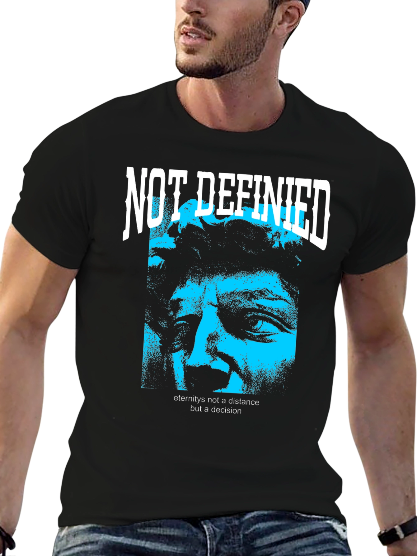 Not Defined Graphic Tee - Black