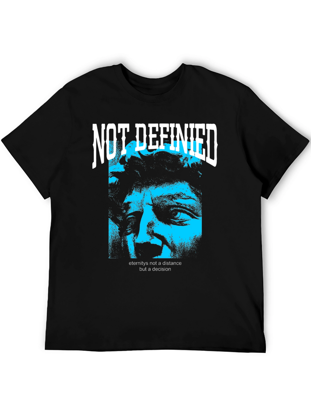 Not Defined Graphic Tee - Black