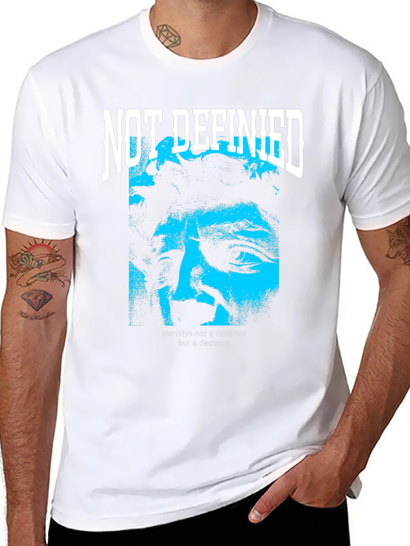 Not Defined Graphic Tee - Black