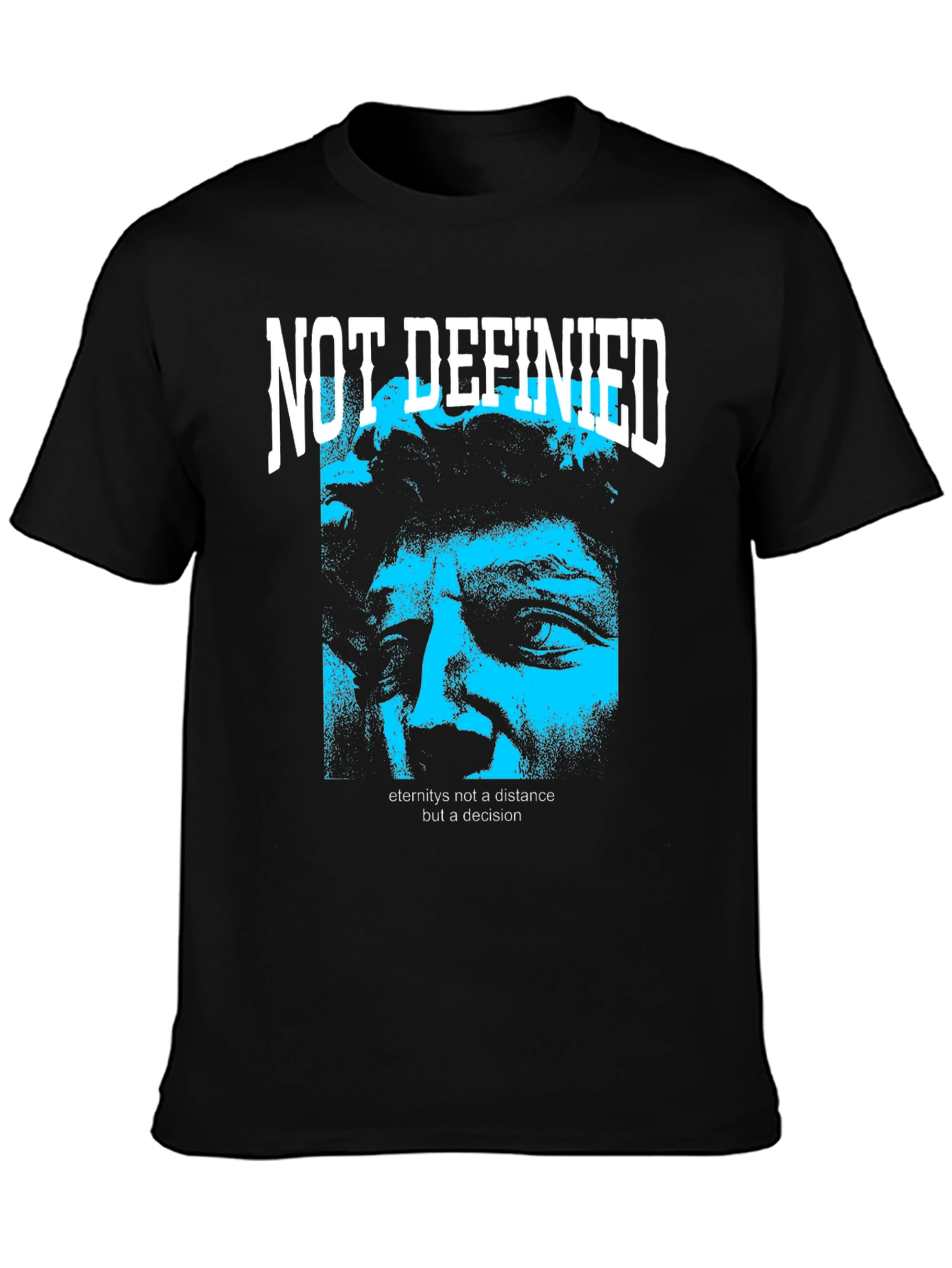 Not Defined Graphic Tee - Black