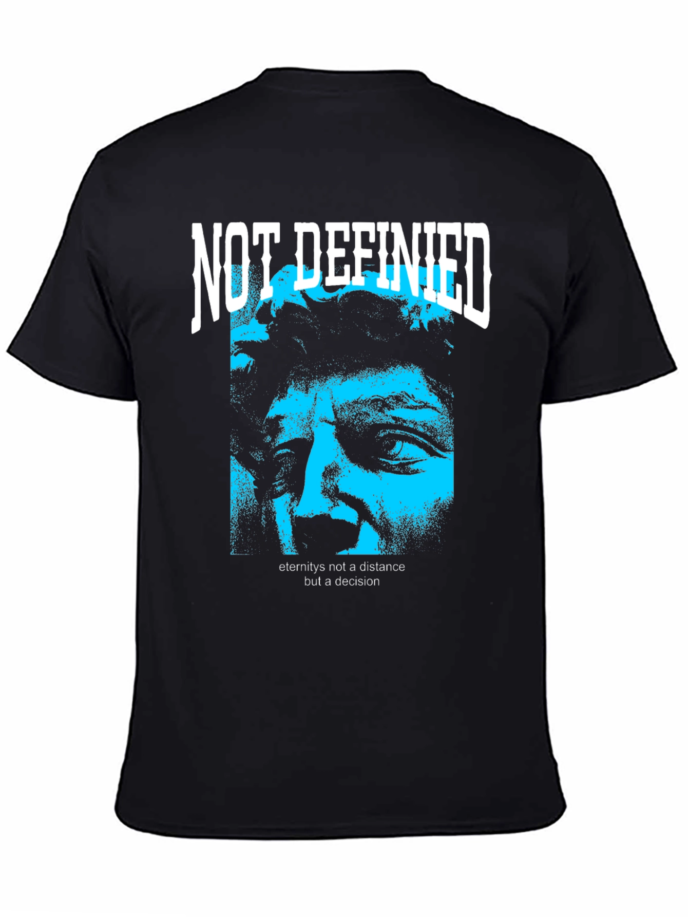 Not Defined Graphic Tee - Black
