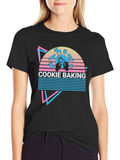 Cookie Baking Retro T-Shirt