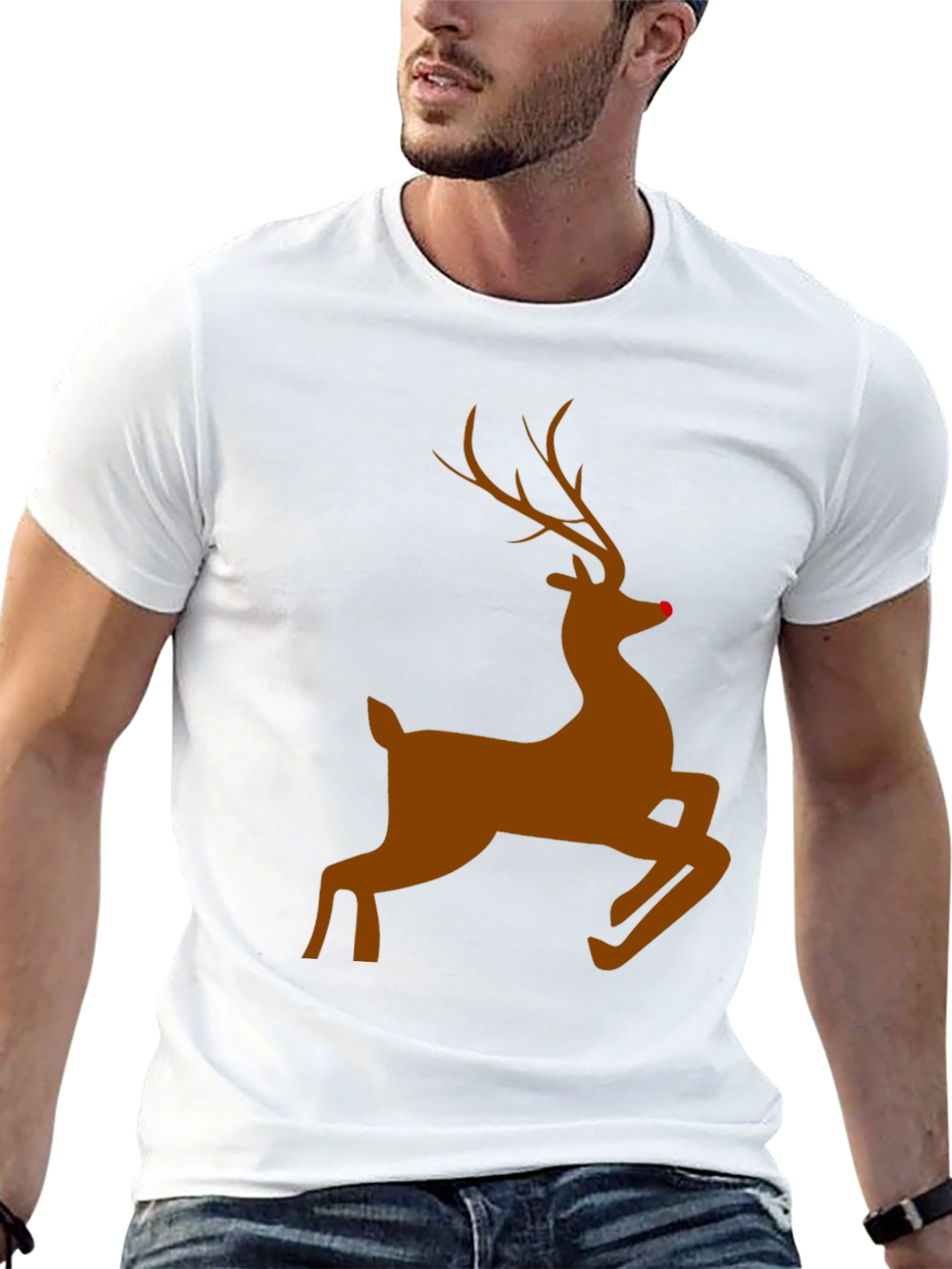 Rudolph Red-Nosed Reindeer Christmas T-Shirt