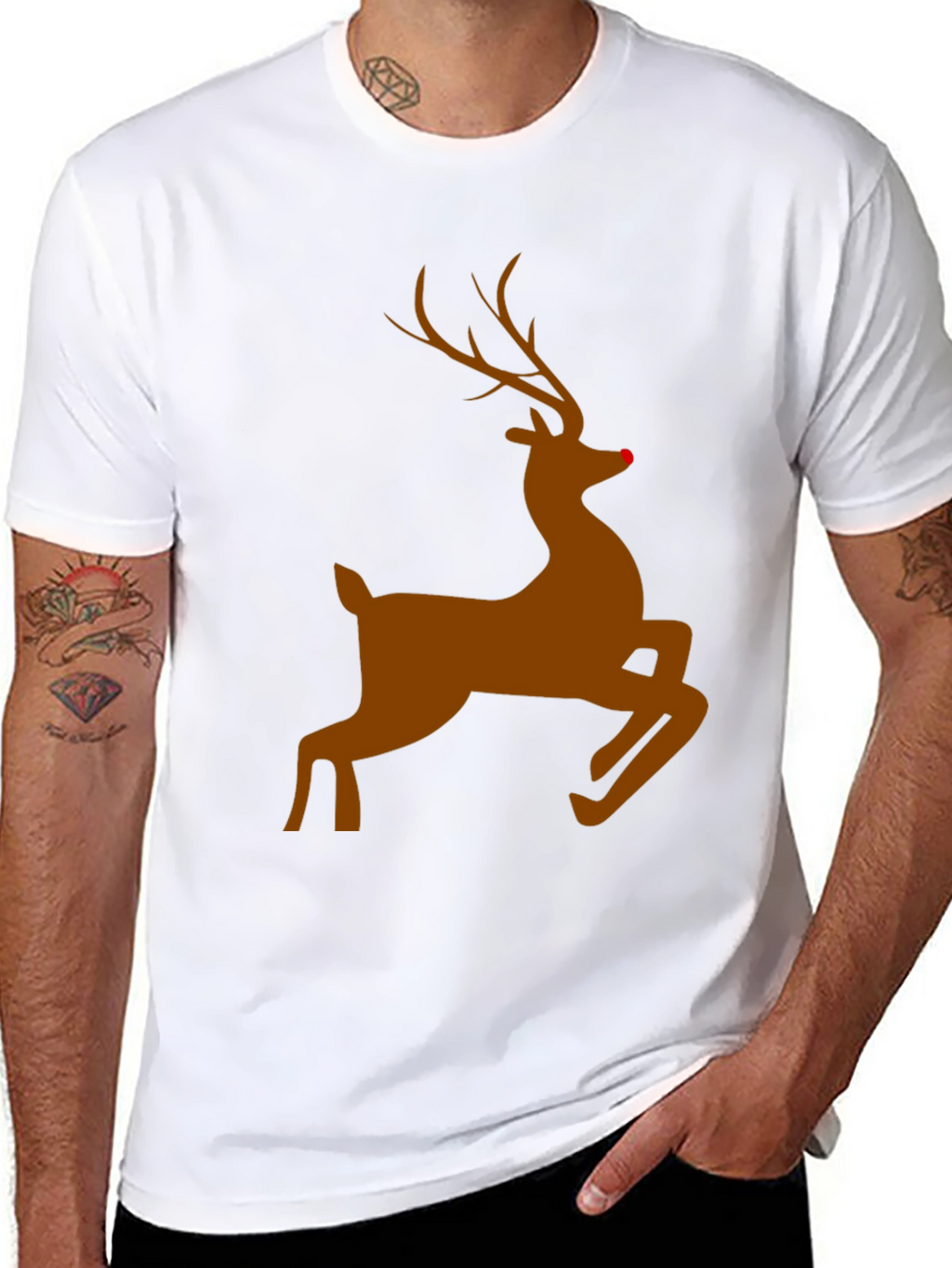 Rudolph Red-Nosed Reindeer Christmas T-Shirt