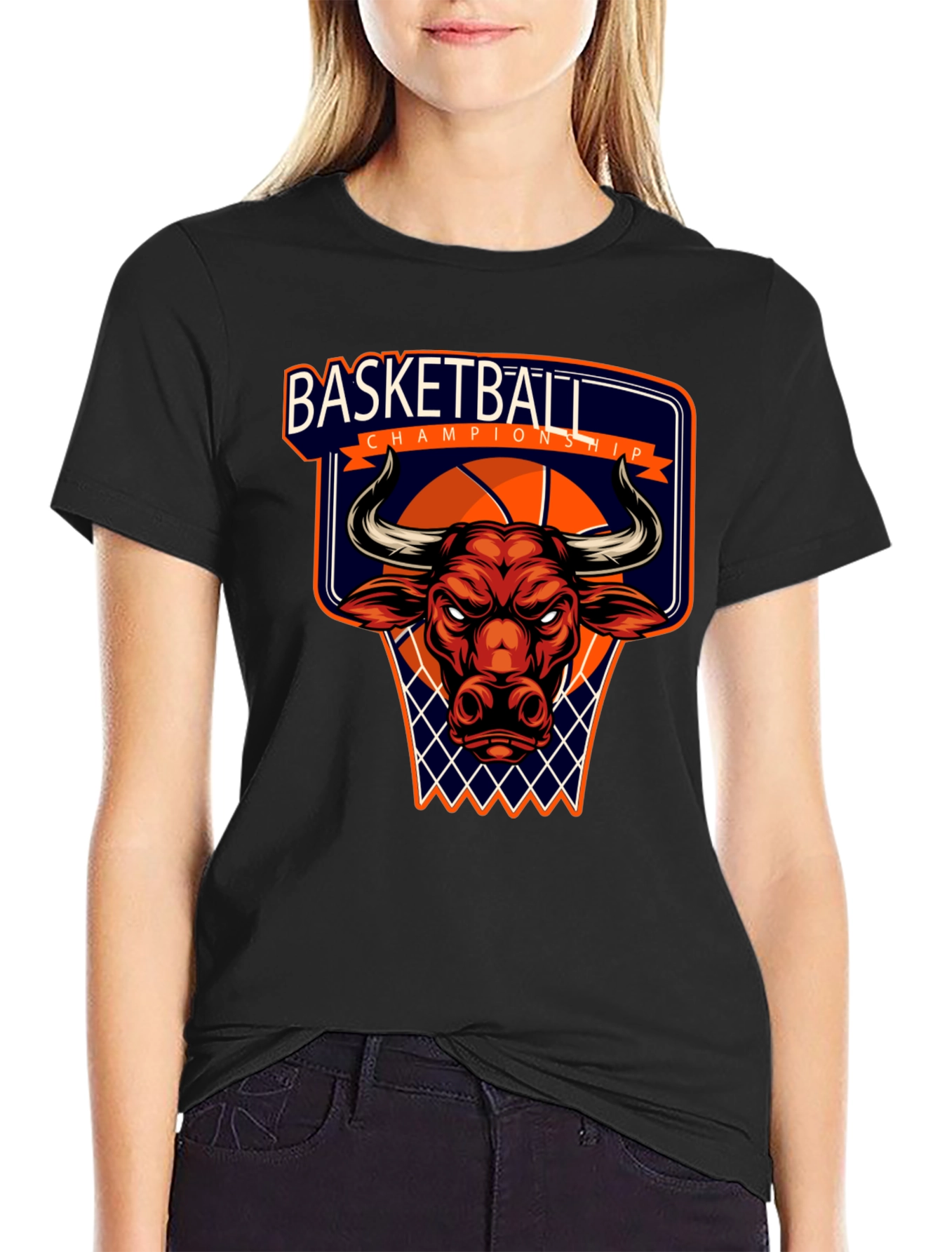 Basketball Bull T-Shirt