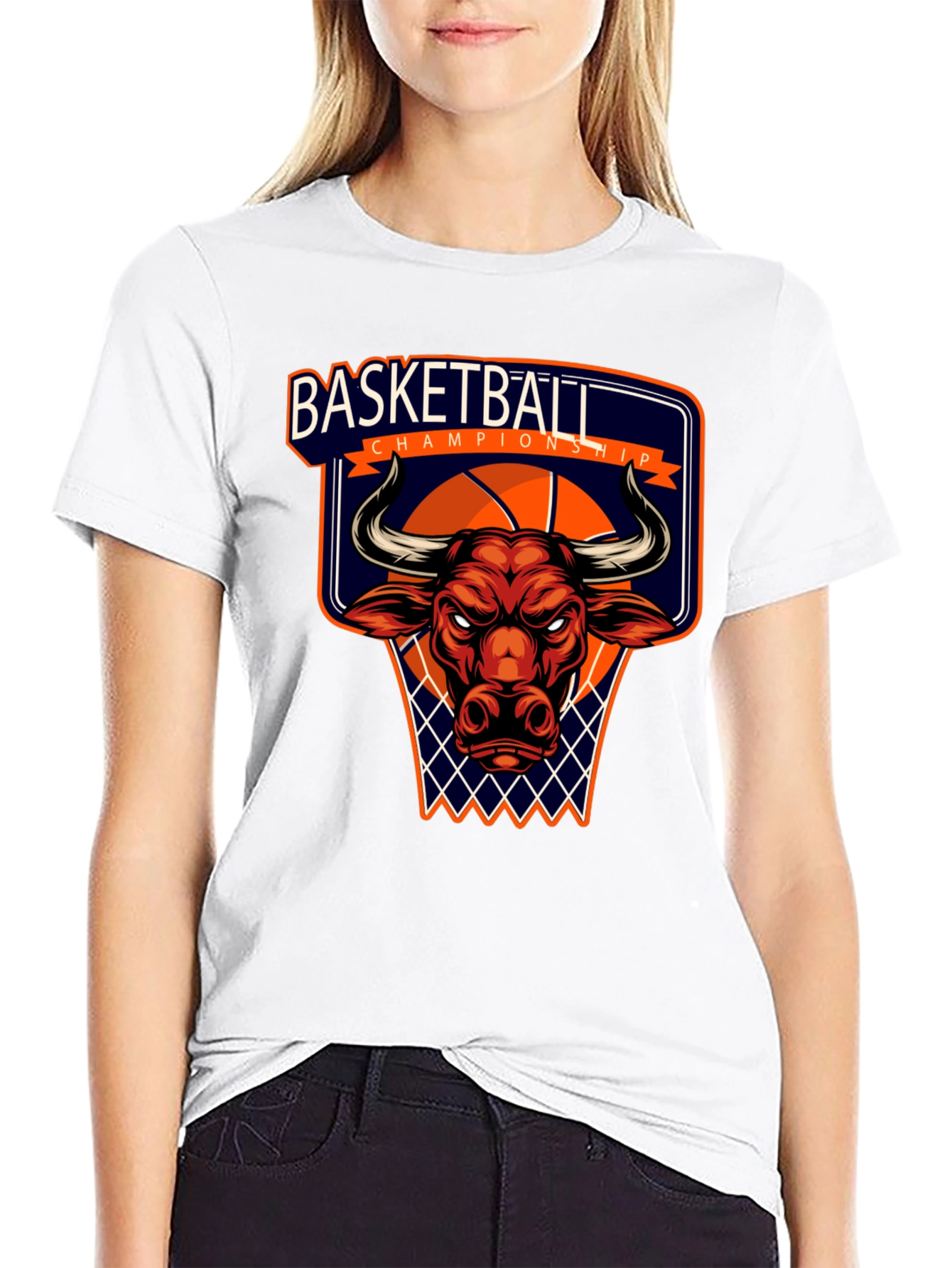 Basketball Bull T-Shirt