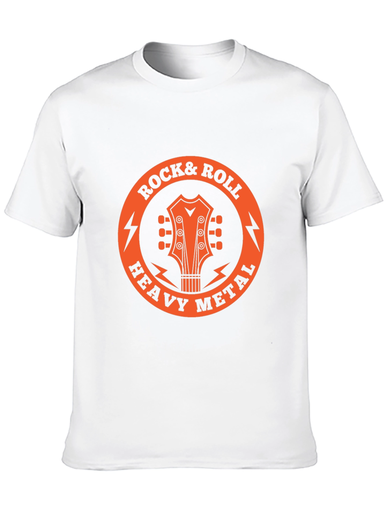 Rock & Roll Heavy Metal Guitar T-Shirt