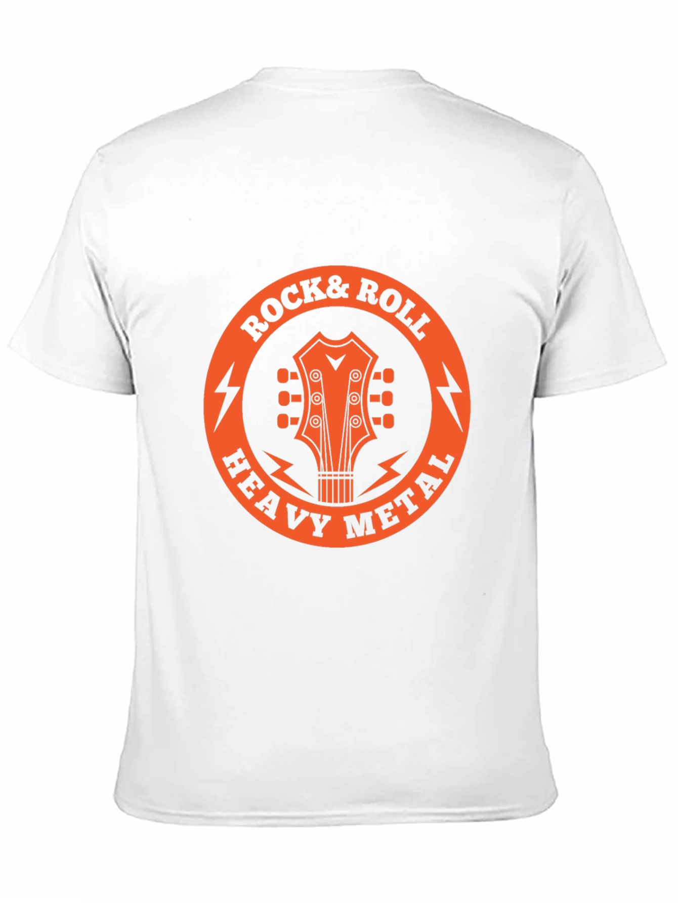 Rock & Roll Heavy Metal Guitar T-Shirt