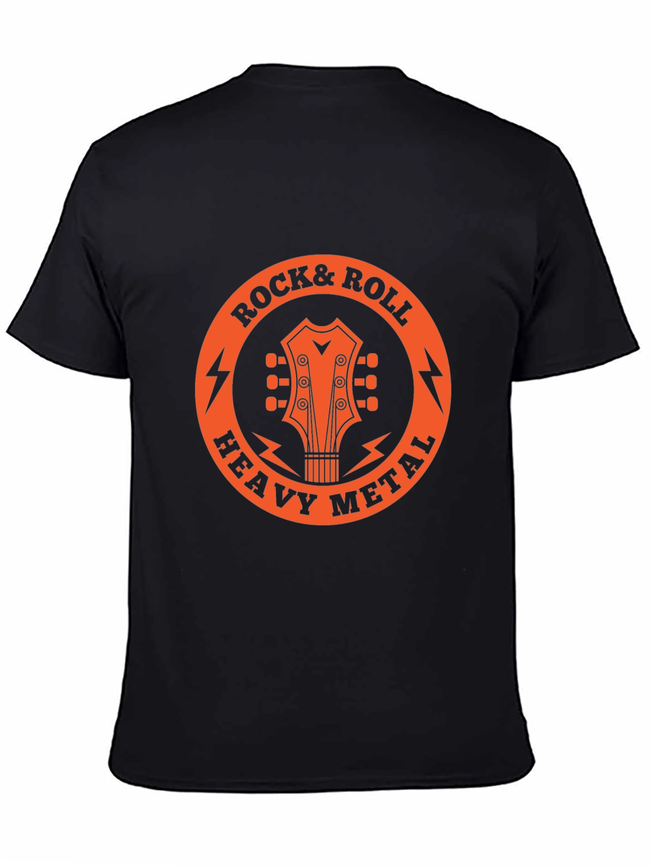 Rock & Roll Heavy Metal Guitar T-Shirt