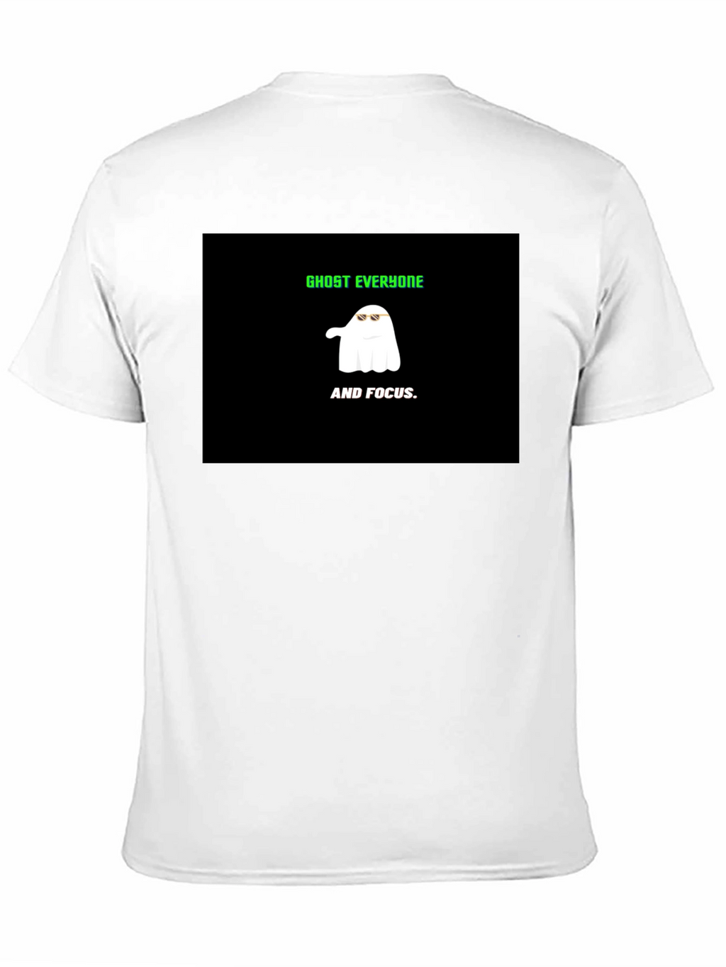 Ghost Everyone and Focus Graphic Tee