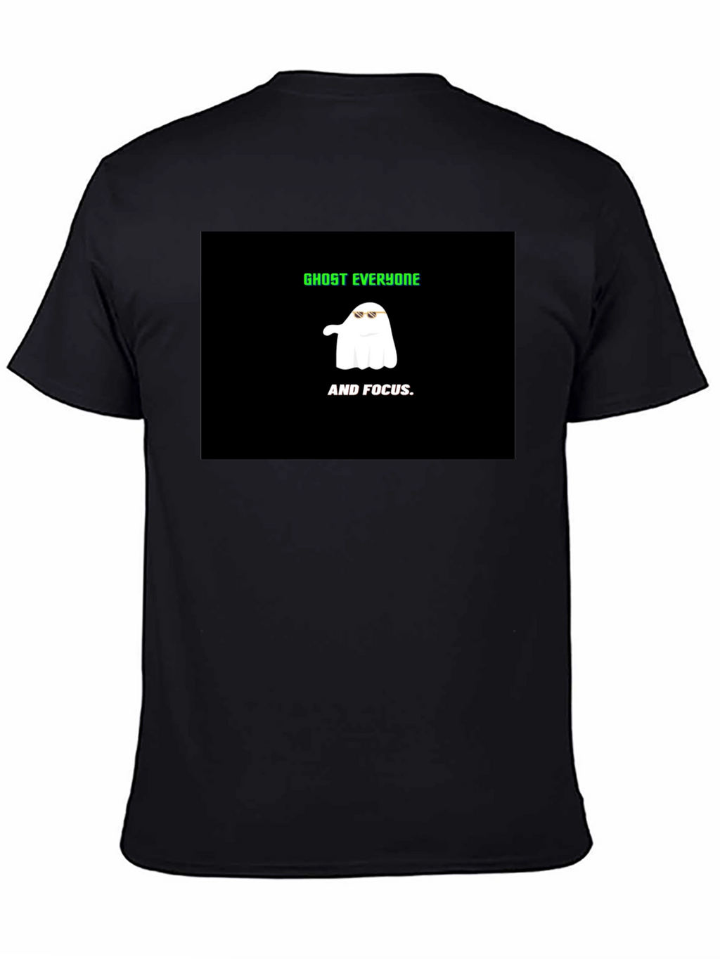 Ghost Everyone and Focus Graphic Tee
