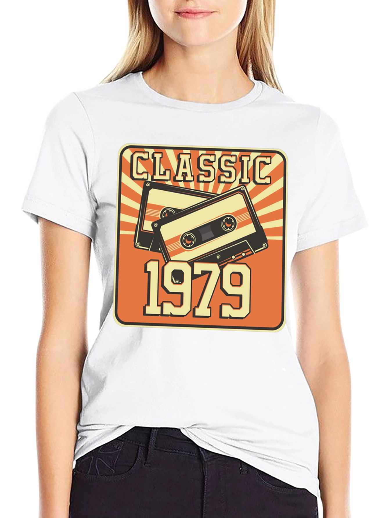 Classic 1979 Cassette Tape Graphic T-Shirt