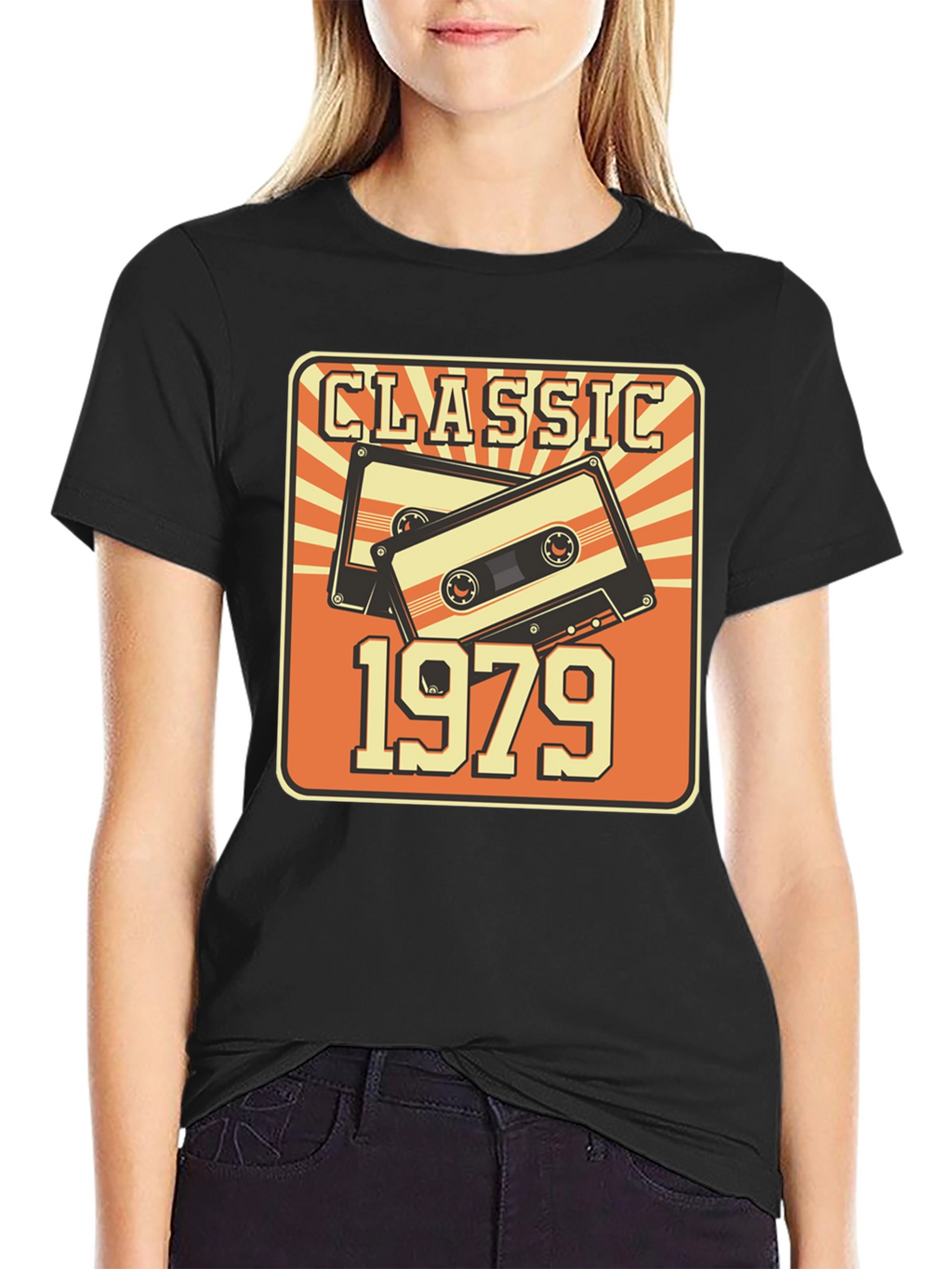 Classic 1979 Cassette Tape Graphic T-Shirt