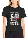 Basketball Coach Novelty T-Shirt