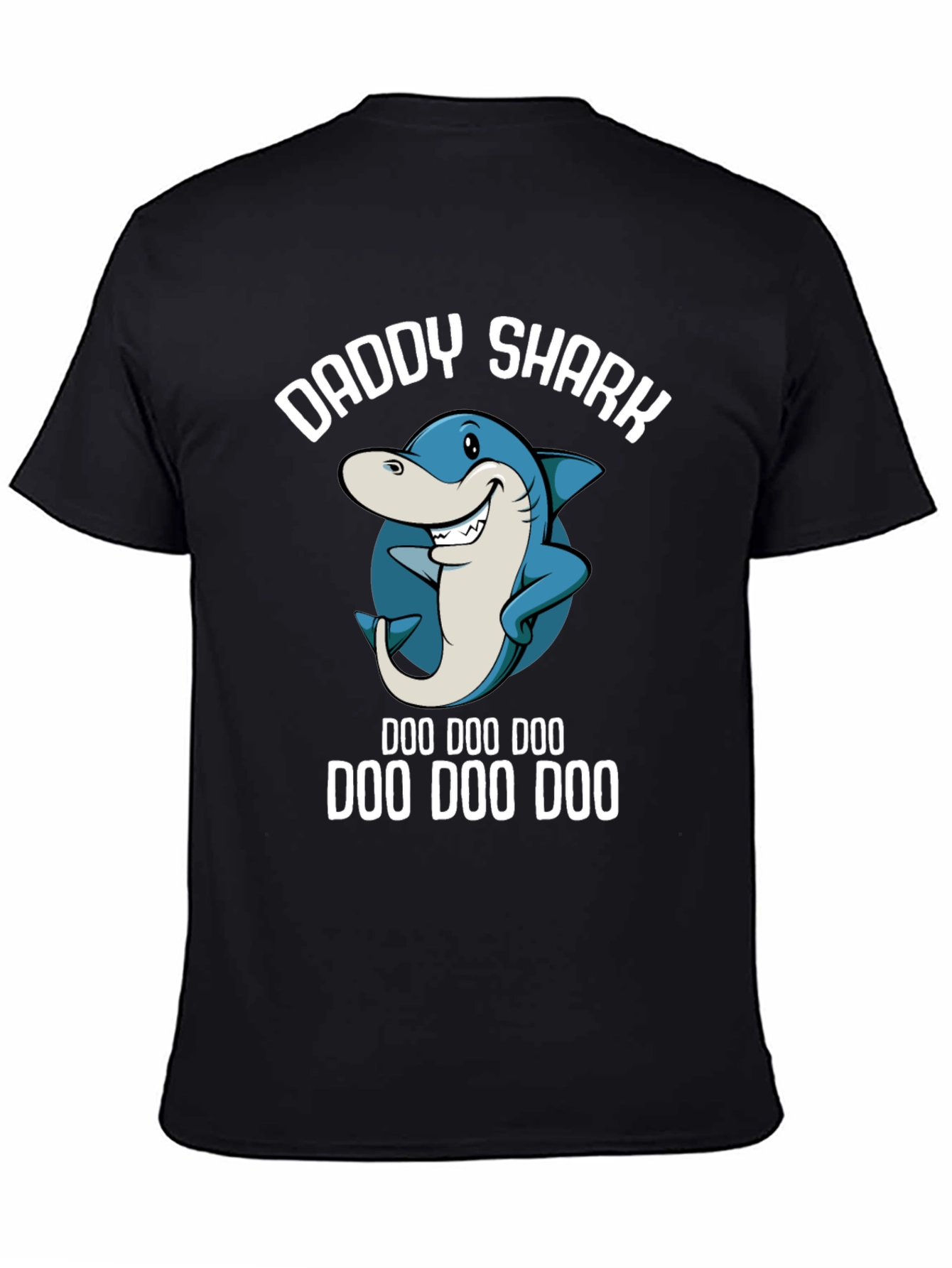 Daddy Shark T-Shirt - Doo Doo Doo Funny Dad Tee