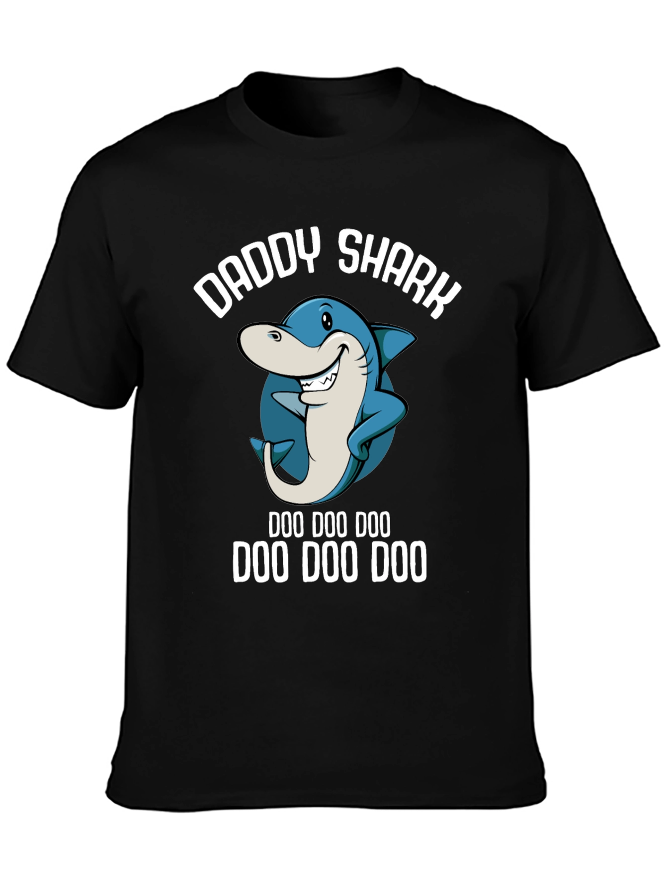 Daddy Shark T-Shirt - Doo Doo Doo Funny Dad Tee